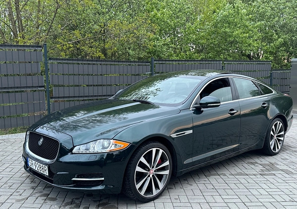 Jaguar XJ cena 72900 przebieg: 201000, rok produkcji 2012 z Poniatowa małe 121